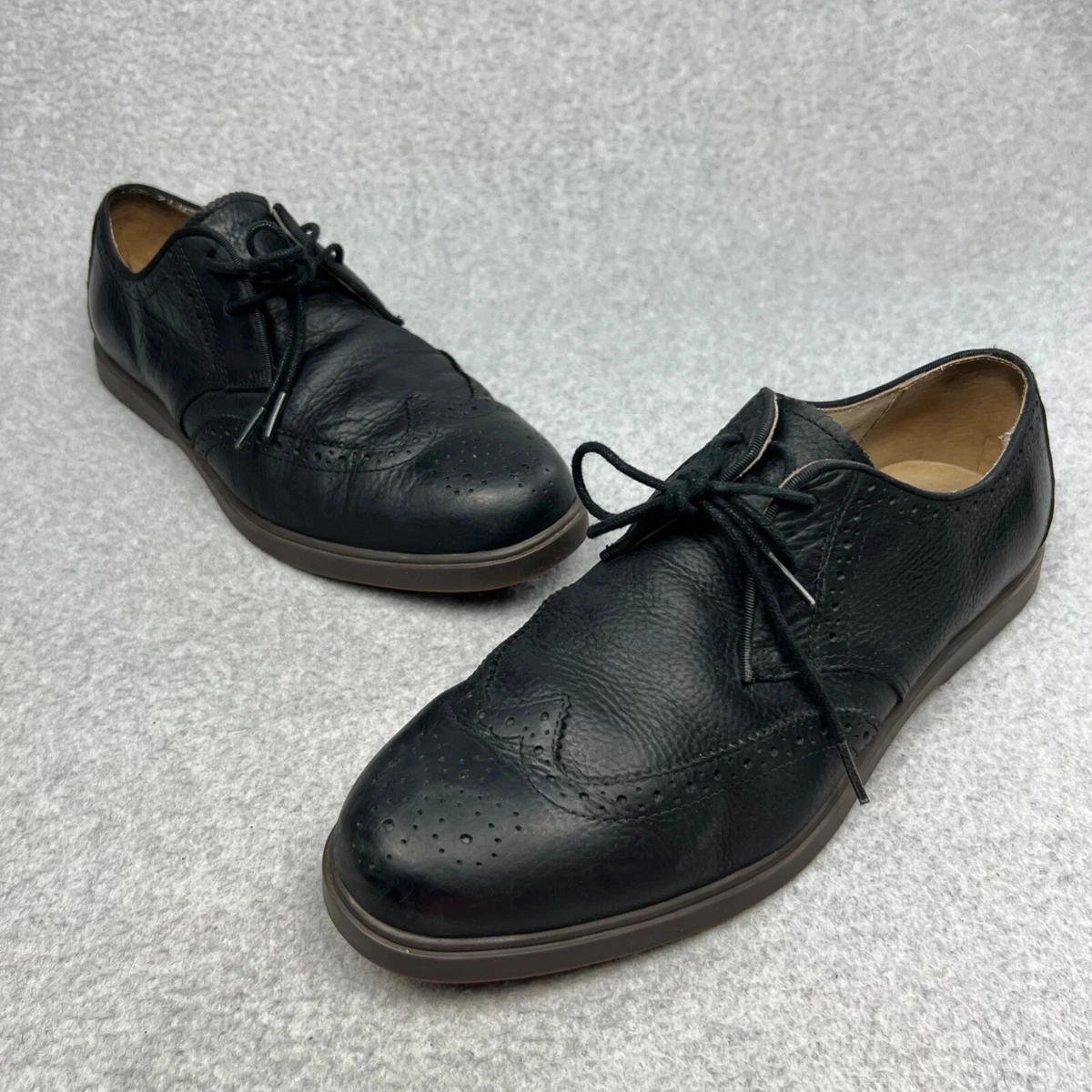 Polo Ralph Lauren Black Wingtip Dress Shoes for Men for sale | eBay