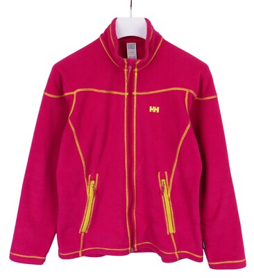 Helly Hansen Polartec Sweatshirt Damen Groß Reißverschluss Hoher Kragen Pink