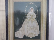 Lavender  Lace Victorian Designs I THEE WED Counted Cross Stitch Chart NEW
