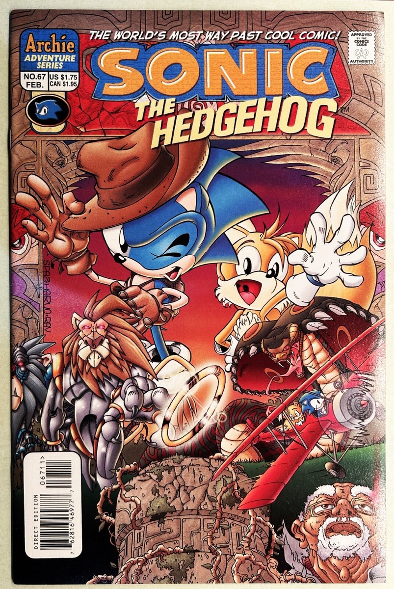 Rock the millennium (SONY MAGAZINES ANNEX 第 239号) SONIC The HEDGEHOG Comic Book #67 February 1999 FREEDOM FIGHTERS