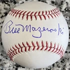 Bill Mazeroski Auto Signed Baseball w/COA Pittsburgh Pirates HOF’er