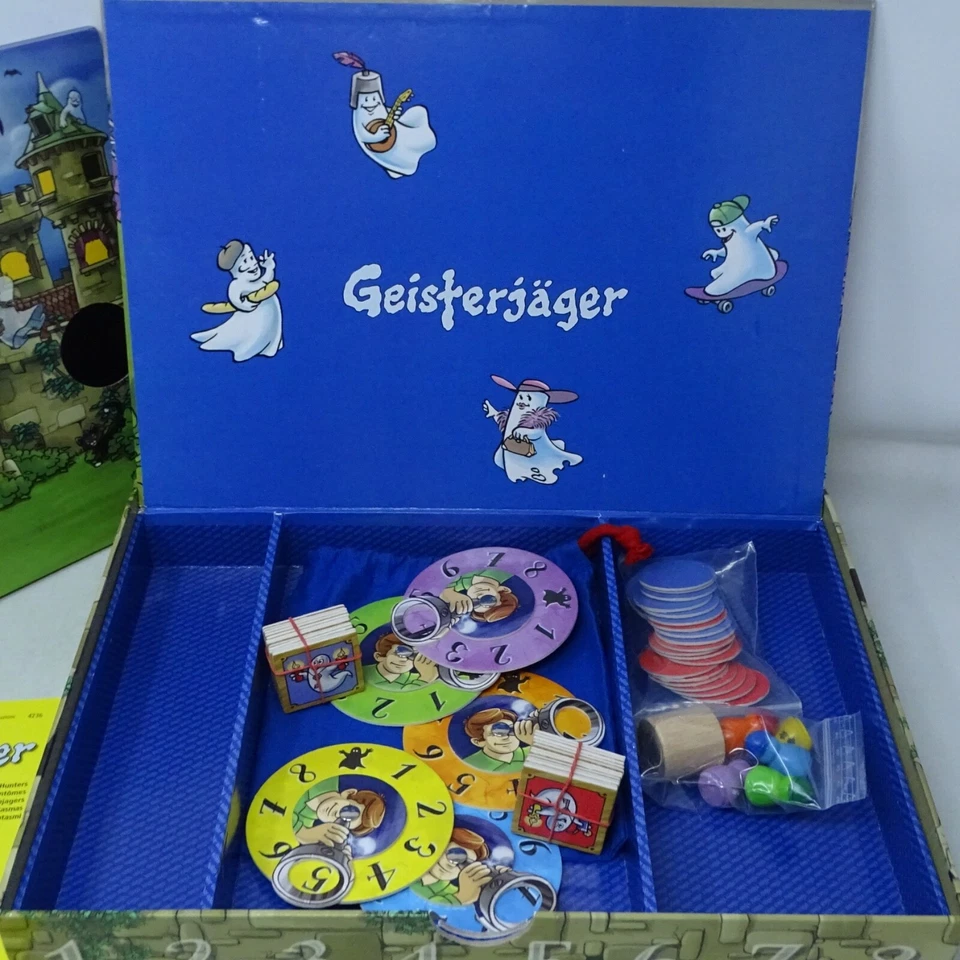 GEISTERJÄGER Haba Spiel mit 3D Geisterschloss von 2007 Nr. 4236 VOLLSTÄNDIG - Bild 2 von 4