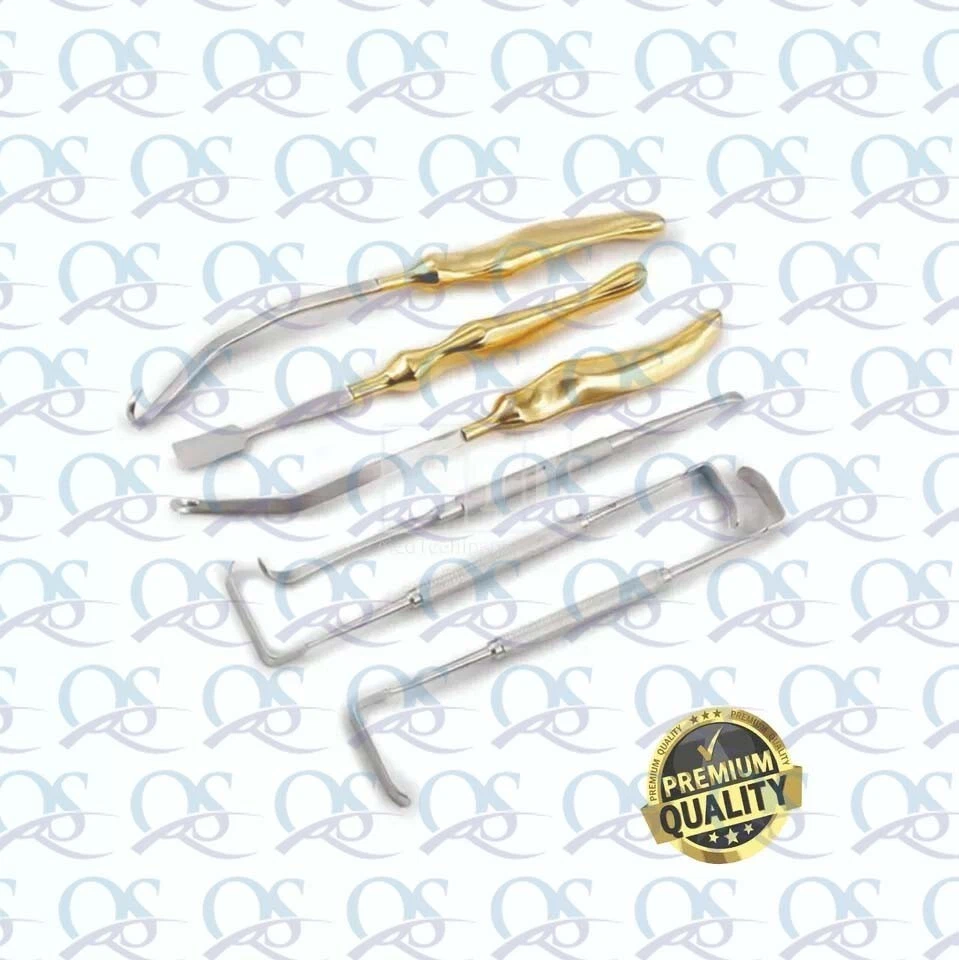 Rib Cartilage Puller Peeler Double Head Left&Right Shovel Nose Surgery Tools 6x