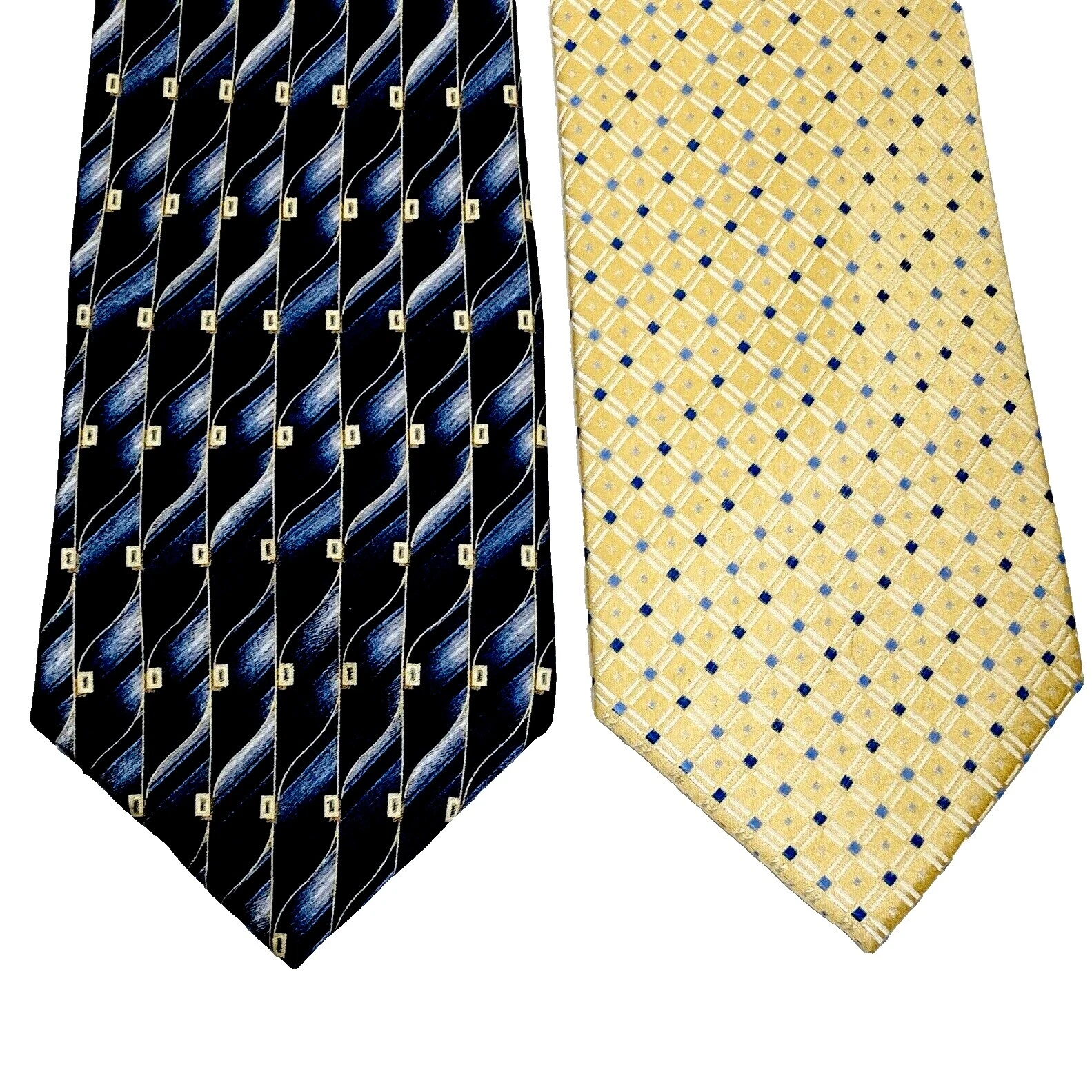 Pierre Cardin Geometric 100% Silk Ties for Men