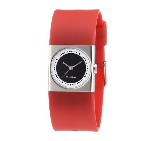 ROSENDAHL Armbanduhr 'WATCH IV' Flemming Bo HANSEN rot NEU