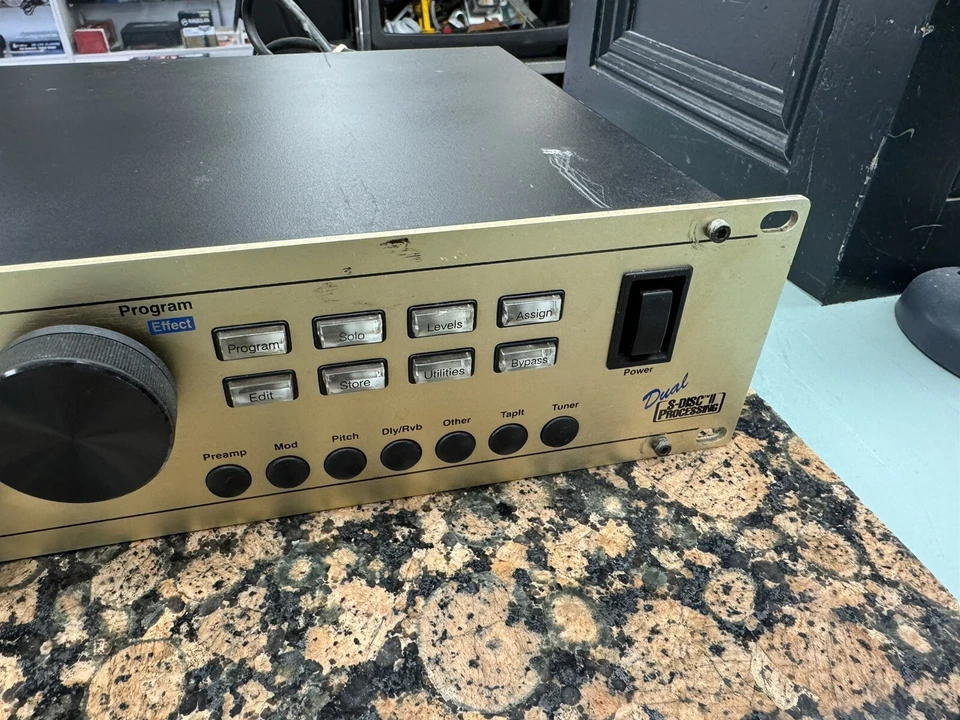 Digitech 2112 Tubo de Estudio Guitarra Procesador Efectos Sistema Montaje en Rack Preamplificador Foto 4 de 4