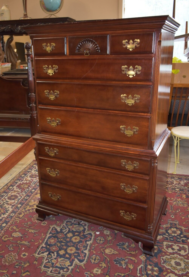 Rare Antique Solid Mahogany Full Size Bedroom Set by Kling Furniture eBay