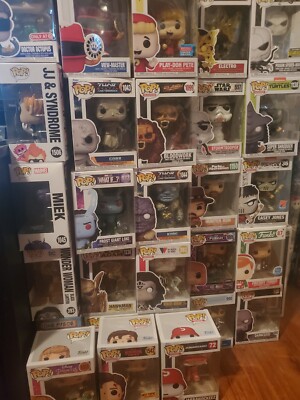 Funko Pop Mystery Box. 4 Pops for $20 ! 1 Exclusive Included, Stickered. 
