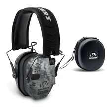 Walkers Razor Digital Ear Muffs Raid Kryptek Protective Case AMAZING