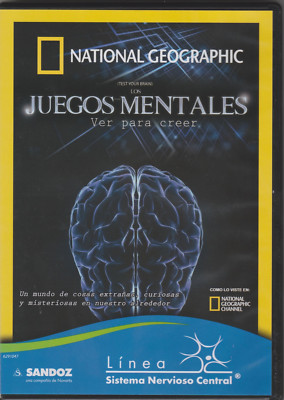 National Geographic: Juegos Mentales, Ver Para Creer (DVD) Sandoz promotion