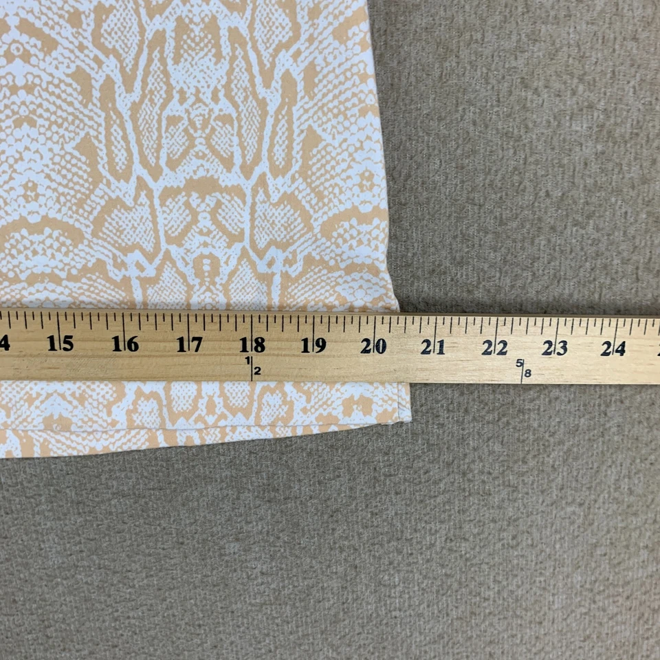 EP PRO Golf Skort Size 4 Tan Mini Skirt Python Snake Animal Print - Image 3 of 4