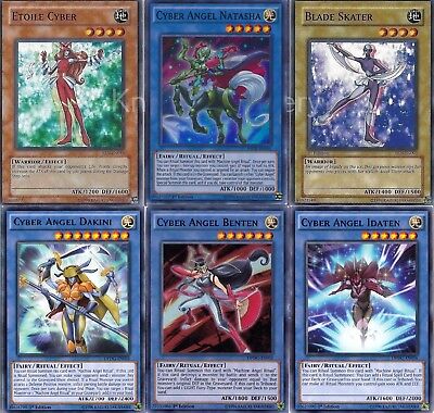 Yugioh Alexis Rhodes Complete Deck Cyber Angel Benten Natasha 40 Cards Nm Ebay