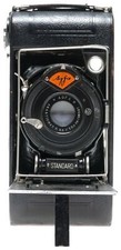Agfa Standard 254 Folding 6x9 Rollfilm Camera F:6.3/10.5cm
