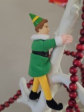 Buddy The Elf Movie Will Ferrell 6  Plush Mini Doll Clip On Christmas Ornament