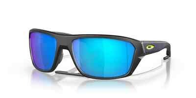 Oakley Split Shot POLARIZED Sunglasses OO9416-3364 Matte Black W/ PRIZM Sapphire