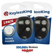 2 New Replacement Keyless Entry Remote Car Key Rear 2x Fob Control for ABO1502T