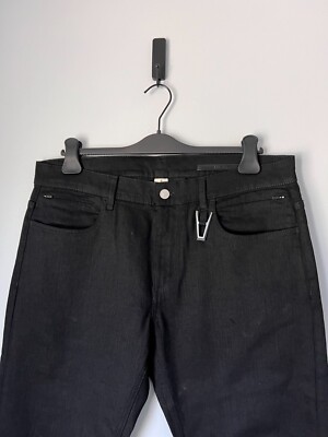 1017 Alyx 9SM 6 Pocket Jeans with A Ring - Size 34 - Black - Made