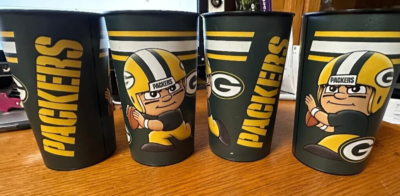 Green Bay Nfl Cup NFL Green Bay Packers Plastic Stadium Cup, 22 Oz