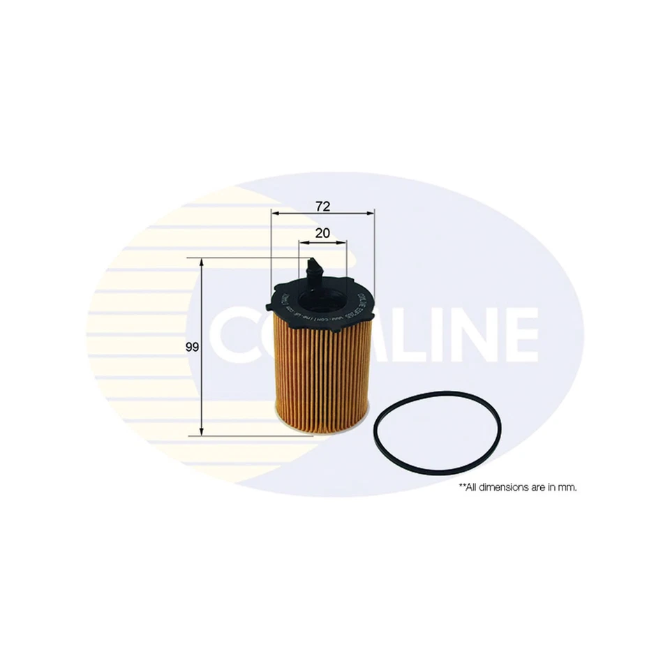 For Ford C-Max MK2 1.6 TDCi Genuine Comline Engine Oil Filter Insert - Image 4 of 4