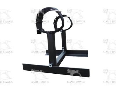 FULLY ADJUSTABLE GROOMING / BREEDING STAND W COLLARS! APBT PIT BULL BULLDOG