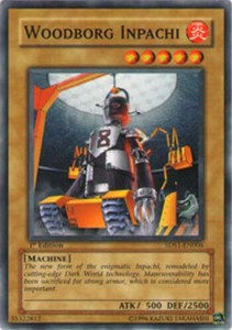 Woodborg Inpachi - 5DS1-EN006 - Common - 1st Edition x3 - Near Mint