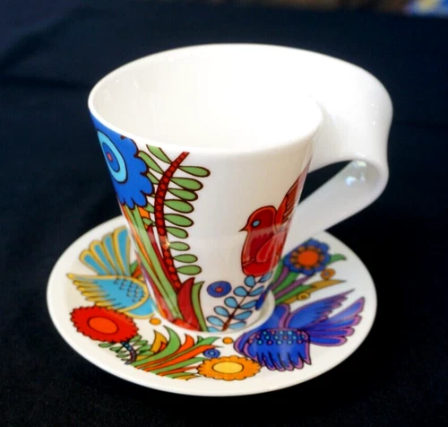 Beautiful Villeroy Boch Acapulco New Wave Cup And Saucer