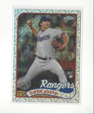 2024 Topps '89 Topps Silver Pack Chrome #T89C13 Owen White RC Rookie Rangers