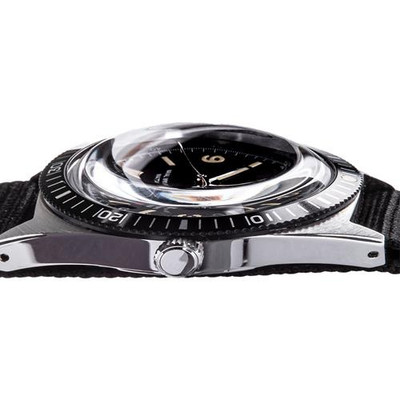 NavalWatch by Lowercase Diver Type Black NATO Strap Stylish Rare