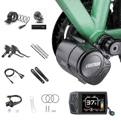 48V750W TSDZ8 Mid Motor Kit DIY Electric Bike Conversion Kits TONGSHENG