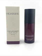 HigherDOSE Red Light Face Mask Serum   Light Activated Glow Serum 1 oz new