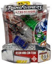 Transformers Cybertron Recon Mini-Con Team (Reverb~Jolt~Six-Speed) NEW 2005