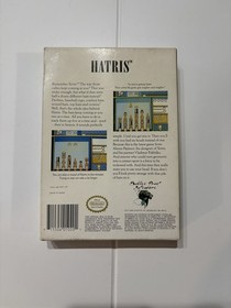 Hatris for Nintendo NES In Box Great Shape
