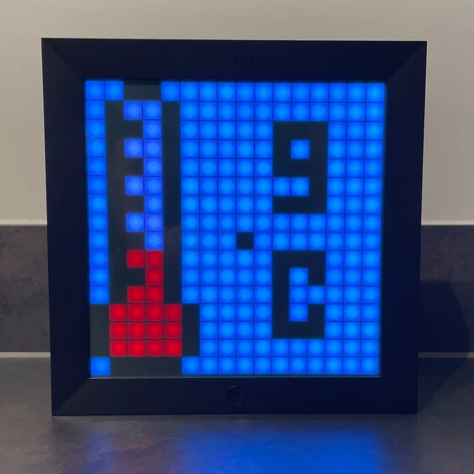 Divoom Pixoo 16x16 Animated LED Pixel Art Display Sign & Clock With Wifi & App - Image 3 of 4