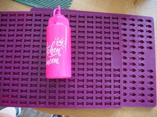 Collory 2 Hundebackmatten Silikon mit Flasche mini Formen