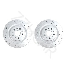 New Set of Rear Brake Rotors For Maserati Ghibli Quattroporte 2017-2021