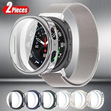 Metal Milanese Loop Band TPU Case for Samsung Galaxy Watch 8 40/44mm  8 Classic