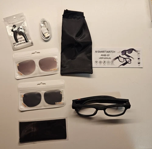 AiMB-G1 AI Smart Glasses (Open - Box / New) - Picture 1 of 14