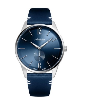ADRIATICA Men Quartz Casual Watch Classic Dress Blue Dial Waterproof Swiss 42mm