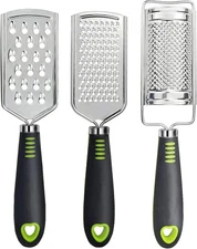 Cheese Grater Set Lemon Zest Grater for Parmesan Ginger Garlic Fruits Veggies