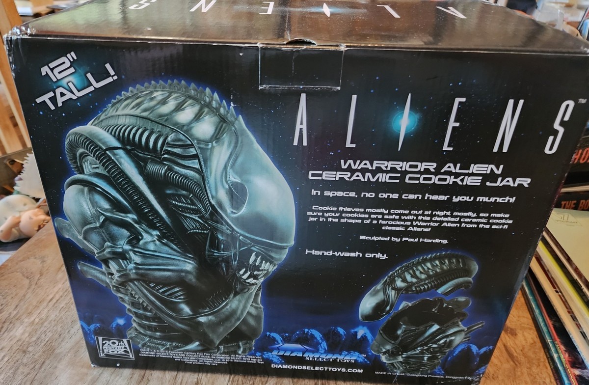 ALIENS WARRIOR ALIEN セラミッククッキージャー 2016 Diamond Select 20th Century Fox Aliens Warrior Ceramic 12