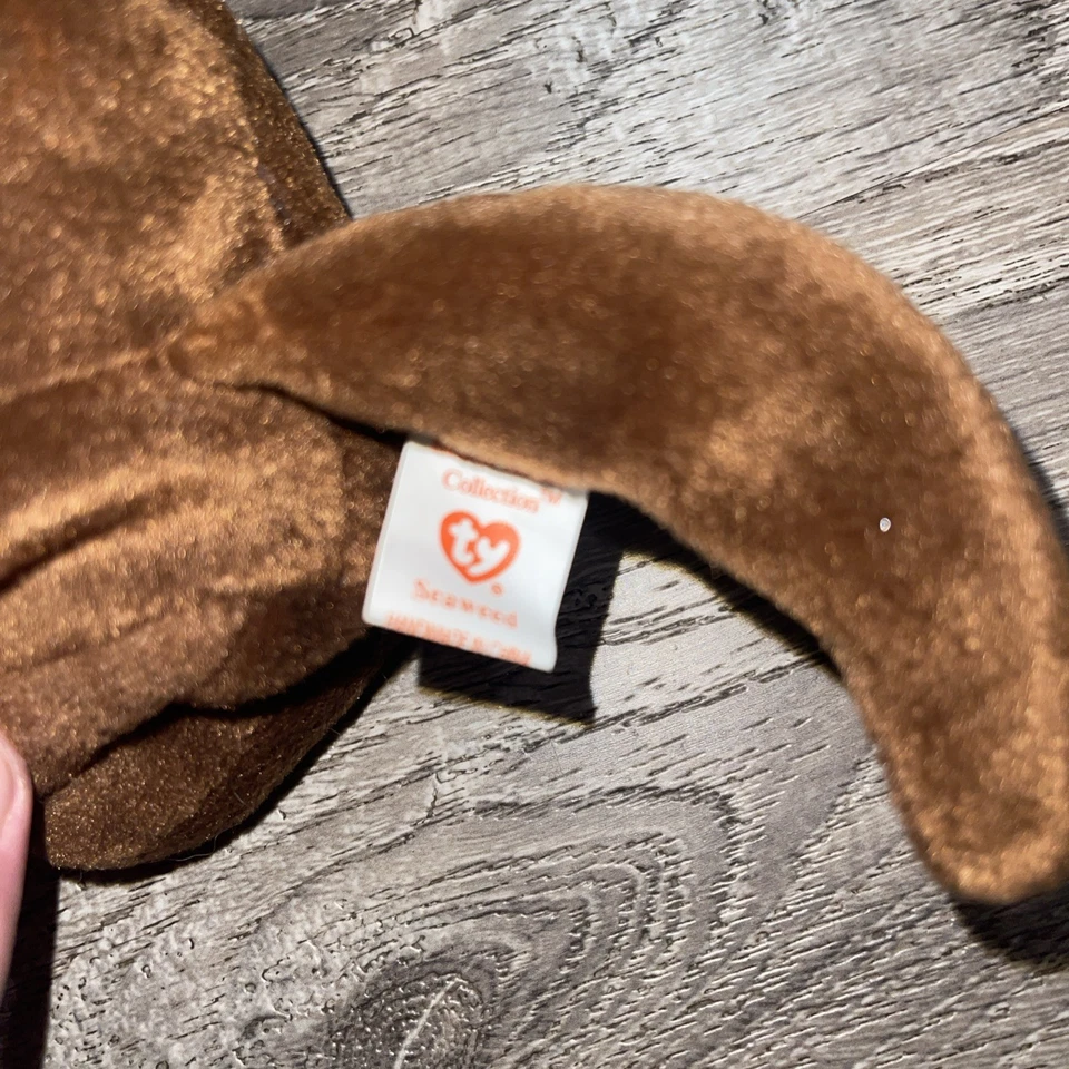 Rare Retired Seaweed Ty Beanie Baby-tag errors - Image 4 of 4