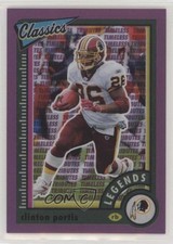 2022 Classics Timeless Tributes Premium Edition Purple /35 Clinton Portis 0v0