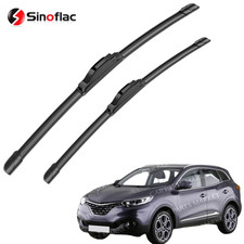 Spazzole Tergicristallo Anteriori 26" + 17" Flat Aero Pai Renault Kadjar (2015-2022)