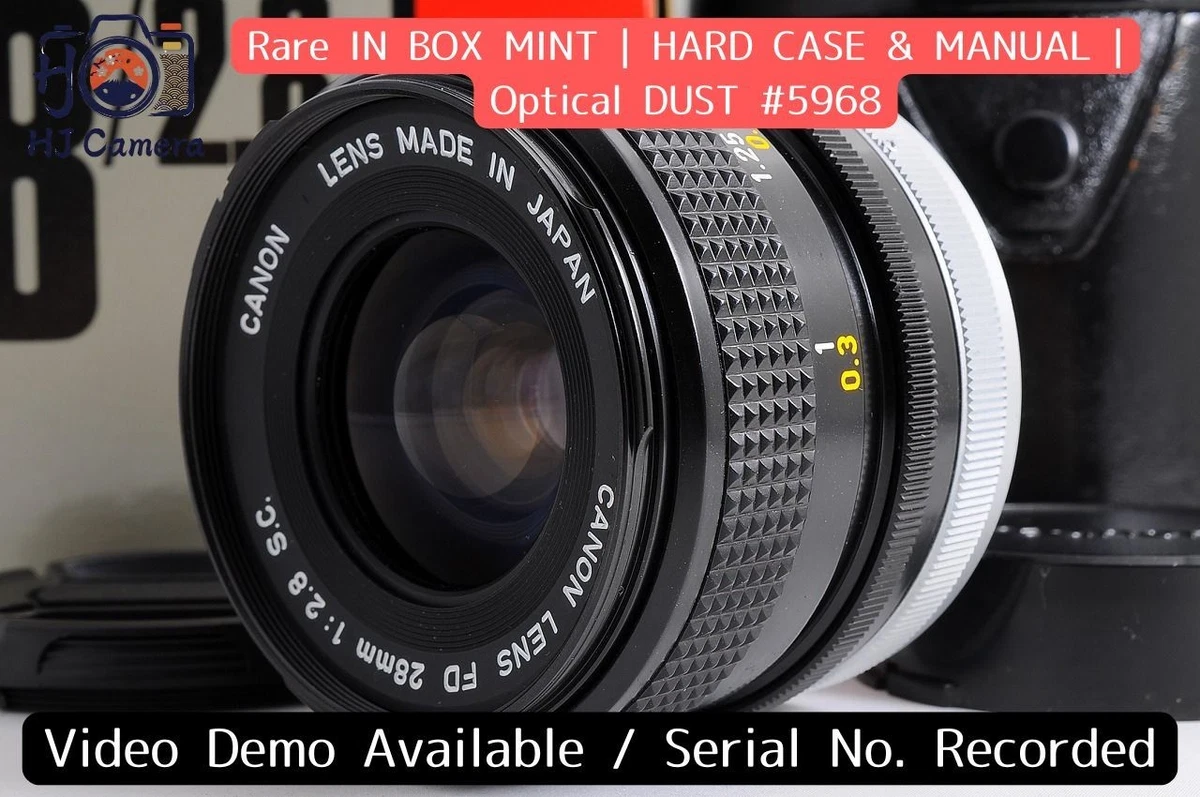 Canon FD f/2.8 Camera Lenses 28mm Focal for sale | eBay