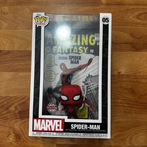 Funko Pop! #05 Spider-Man Comic Cover 2022 SDCC Exclusive NIB Unopened RARE!