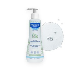 Mustela Baby Cleansing Water - No-Rinse 25.4 Fl Oz Pack of 1 , Clear