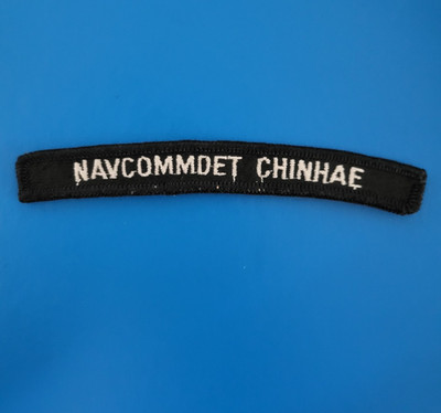 US Navy NAVCOMMDET CHINHAE Computer & Telecommunications Stn. Far East Chinhae