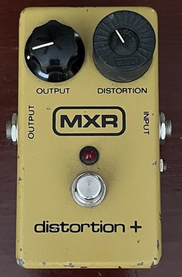 Vintage MXR Distortion + Guitar Effect Pedal Tested Works!