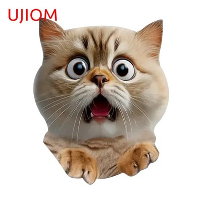 UJIOM Amusing Cat Wall Sticker Creative Personality Sunscreen Animal Vinyl Decal