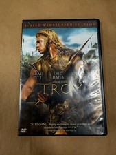 Troy DVD 2004 2-Disc Widescreen Edition Brad Pitt Eric Bana Orlando Bloom